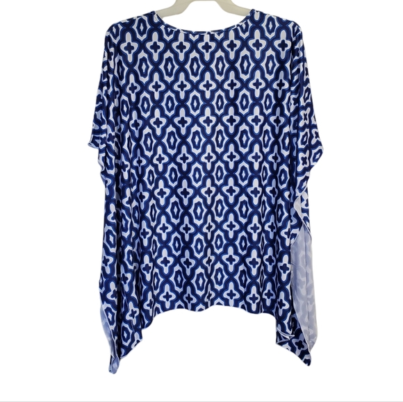 NWT Viv & Lou Women's Top/Tunic/Cover-Up Abstract Print Comfy Size L/XL - Picture 11 of 11